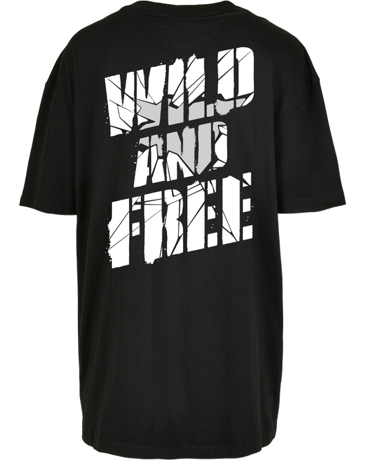 wild and free - Premium Oversize Boyfriend Tee Z149