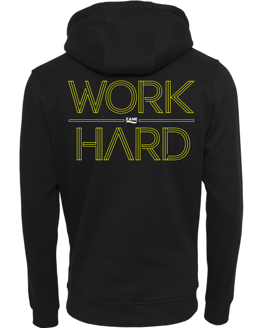 work hard - Premium Herren Heavy Hoodie Z011