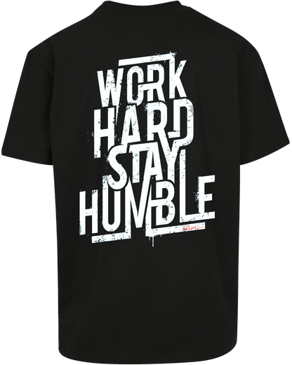 Work Hard Stay Humble - Premium Heavy Oversize Tee Z102