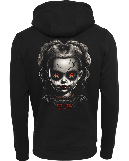 zombie girl - Premium Damen Heavy Hoodie Z011