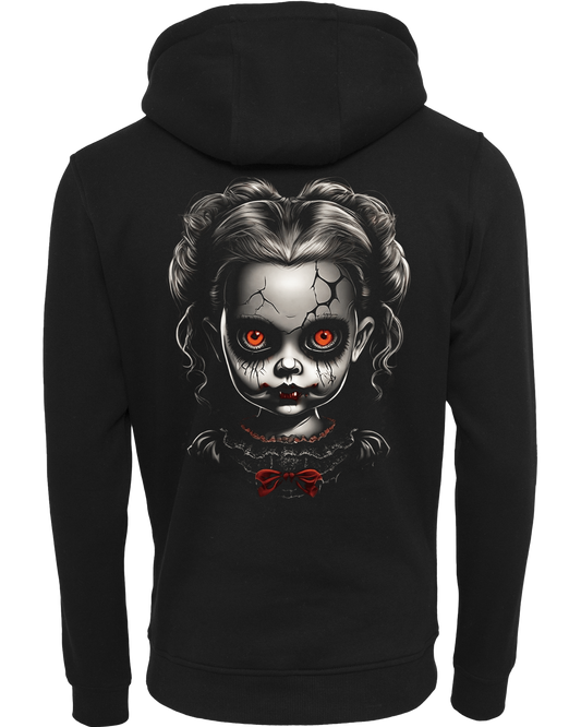 zombie girl - Premium Damen Heavy Hoodie Z011